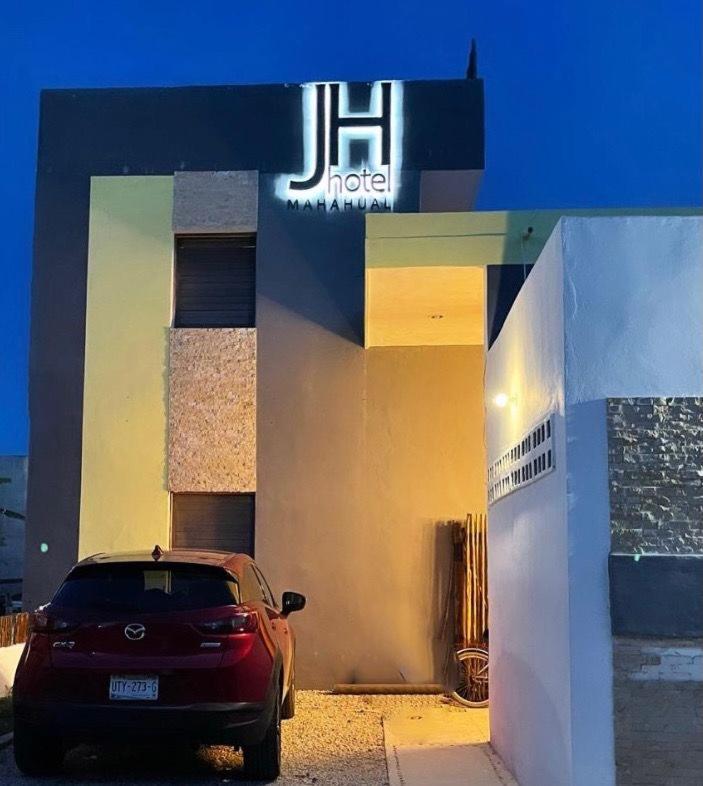 Jh Hotel Mahahual Exterior foto