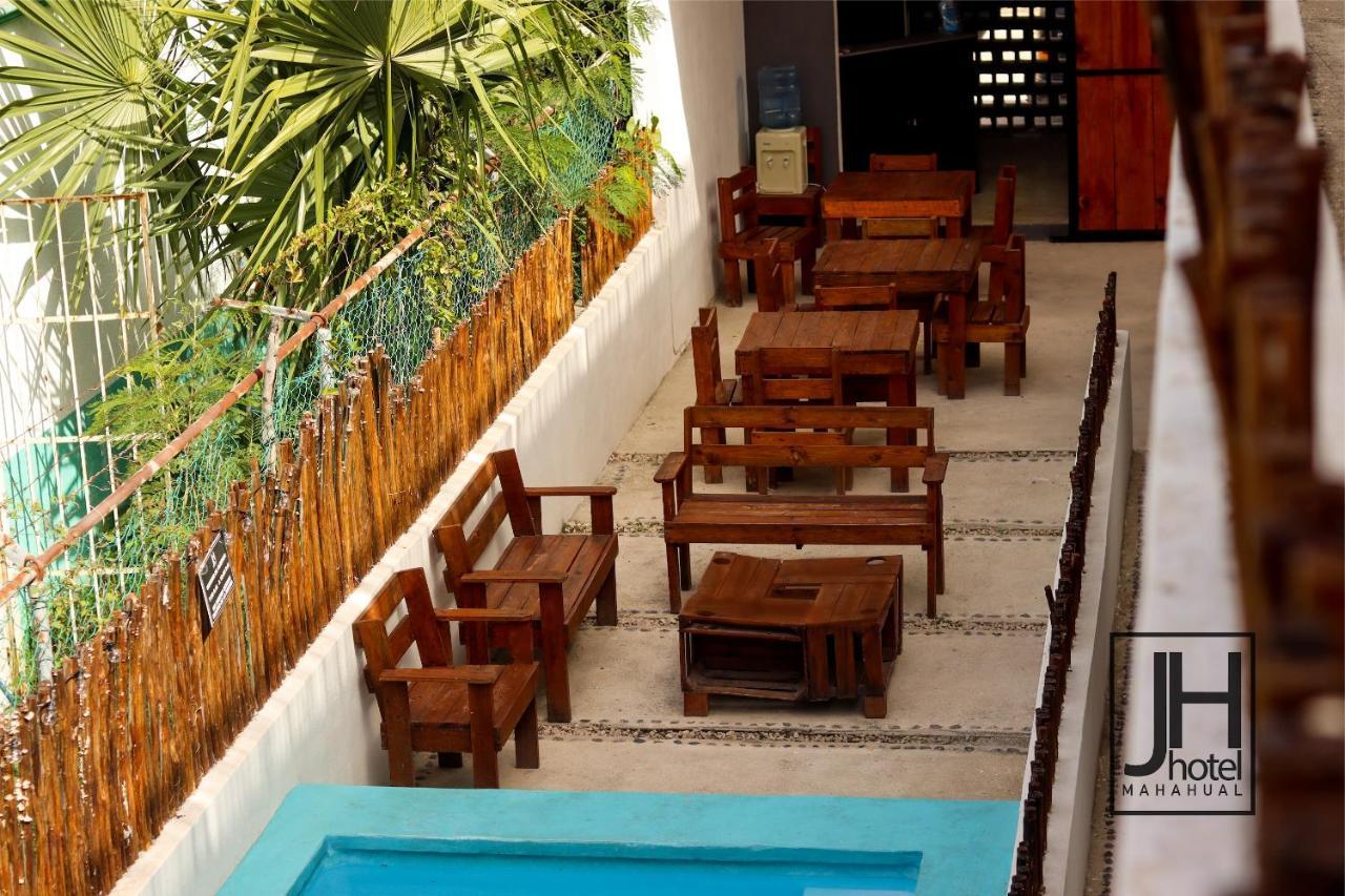 Jh Hotel Mahahual Exterior foto